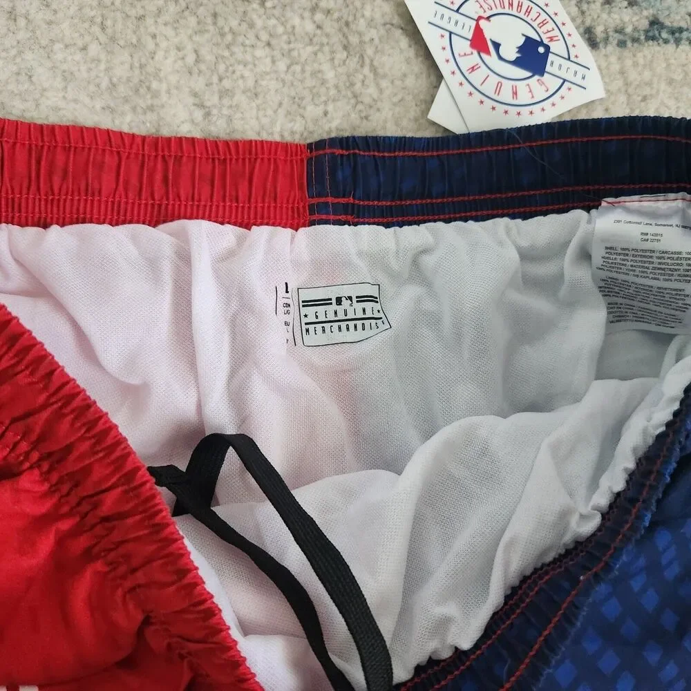 Minnesota Twins Swim Trunks Mens Large w/ Lining MLB Major Club Red Blue